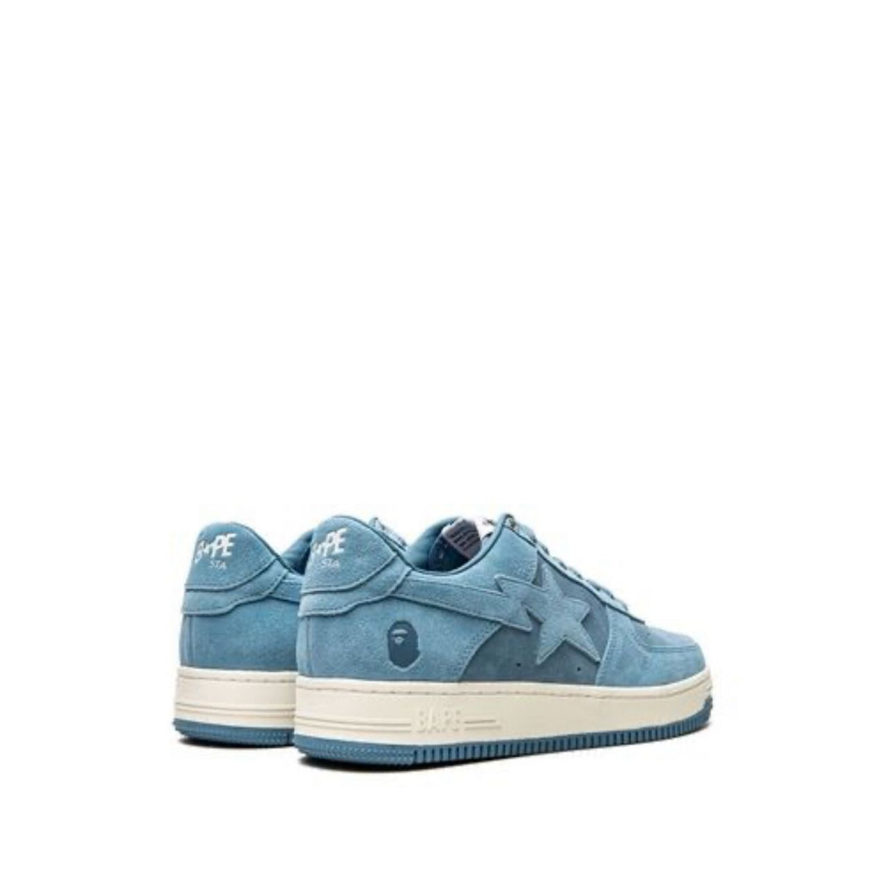 The band new bape sta pink , Bape Sta low suede blue , Bape Sta low suede black